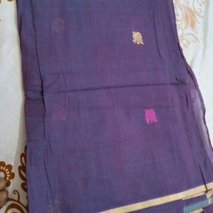 Price Drop 🔥 Purple Saree💜