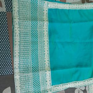 Sea Green Suit + Dupatta ( Net)