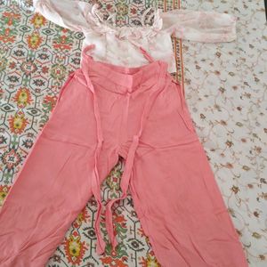 Cute Attractive Gorgeous Co Ord Set Girls5-6 Years