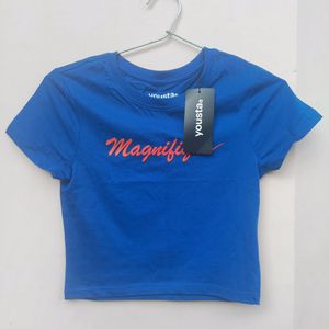 Blue baby tee (UNUSED)