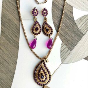 Necklace And Earrings Set