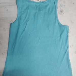 Blue H&M Crop Top