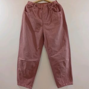 Women Elastic Waist Loose Pants