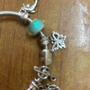 BLUE BUTTERFLY BRACELET Bangle