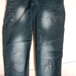 Damage Demin Jeans For Women