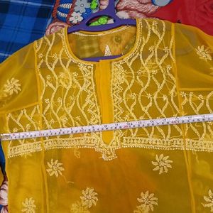 ❤️40 size chikan kari kurti @ New 2 kurta combo