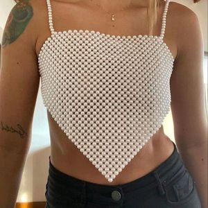 White Beaded Bralette 🤍