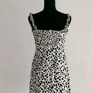 Polka Dot Mini Dress