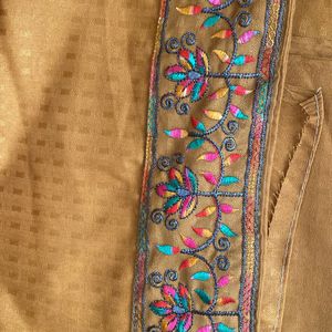 Unstitched Kashmiri Work Suit