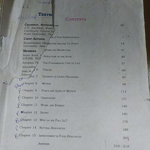Ncert Science Book Of Class 9th