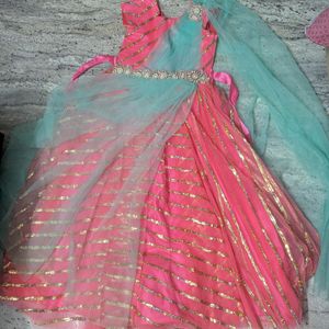 Traditional Party Wear Girls Long Frock