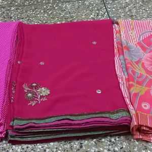 3 Sarees Combo