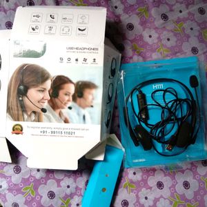 USB Headphone( With Mic & Sound Control)