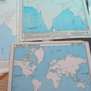 Graph Papers, Maps And Comment Sheets