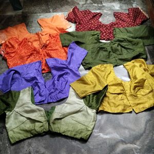 7 Silk Blouses.