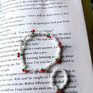 Cherry Beaded Bracelet