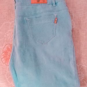 Light Blue High Quality Jeans For Women..