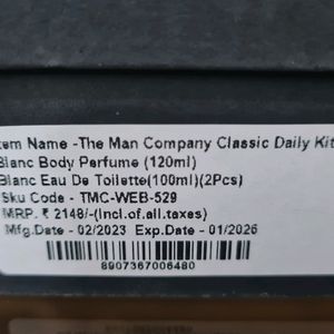 THE MAN COMPANY - CLASSIC DAILY KIT  GIFT SET