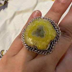 Agate Stone Ring