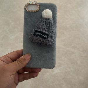 Cute Fur Silicon Phone Case Iphone 7 Or 8