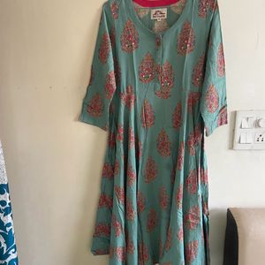 Anarkali Kurta And Jagging