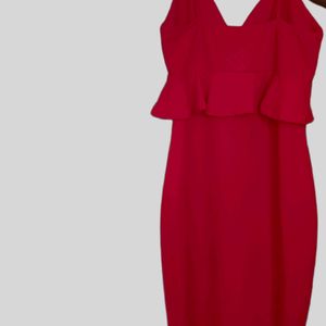 Shein Red Bodycon Dress