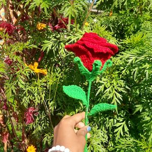 Crochet Valentine Large Rose 🌹❤️
