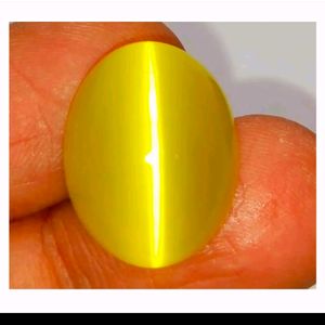 8.30 CTS. Original Certified Cats Eye (लहसुनियां).