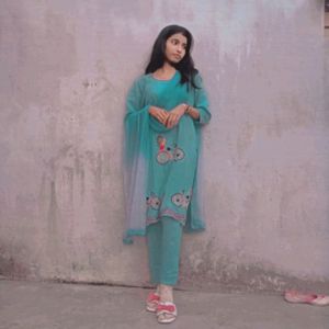 Kurta Set..with Duppata🎀💙💙🎀