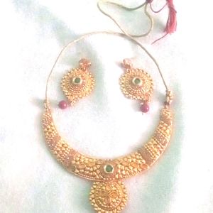 One Necklace With Earrings