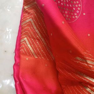 Jaipuri Print Brand New Saree👀💗