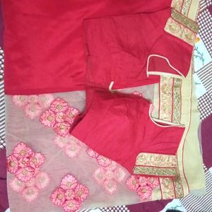 2 SHADE Saree