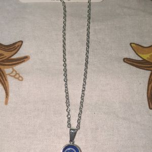 Silver Evil Eye Pendant