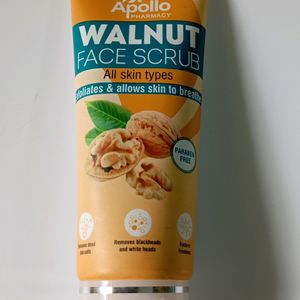 Walnut Face Scrub And Lipstick