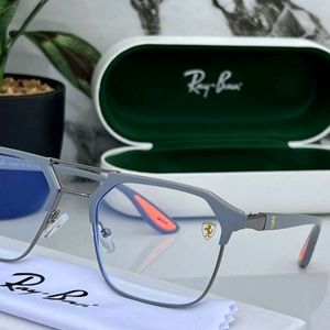 RayBan Ferrari Clear Glasses Unisex | Brand New