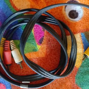 3 RCA Audio Video Cable