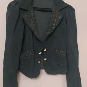 Fancy Jacket Crop Style