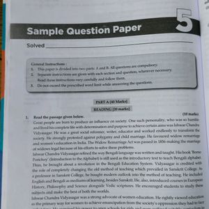 Oswaal Sample Question Papers Class 10