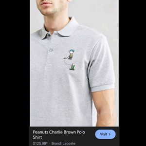 Peanuts x LACOSTE  T-shirt Size M