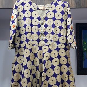 Aarvi Blue Kurta