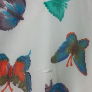 butterfly prints kurti