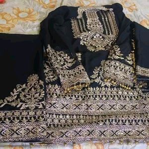 Beautiful Black Suit Set