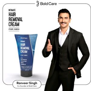 Bold Care Hair Removal Cream for Men 100Ml