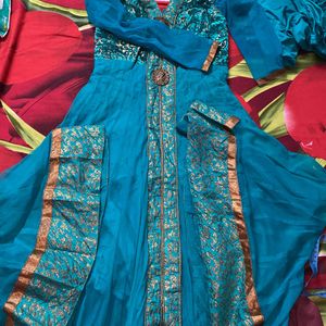 Full Anarkali Kurta Set