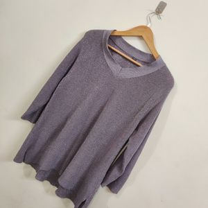 Lavender Blingy Sweater Top.