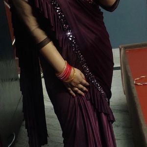 Saree For Party And All With Blause