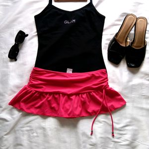 Cute Rose Pink Skirt