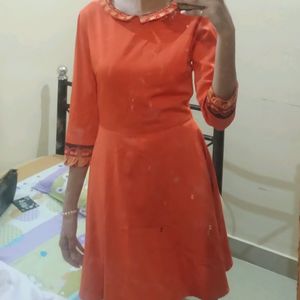 Chumbak Fit And Flair Dress