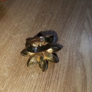 Golden Flower Ring