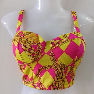 Nicki Minaj Harlequin Bustier